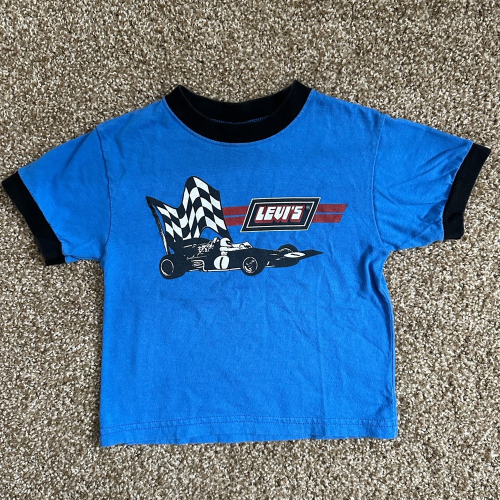 Vintage Levi’s raceway/race car tee